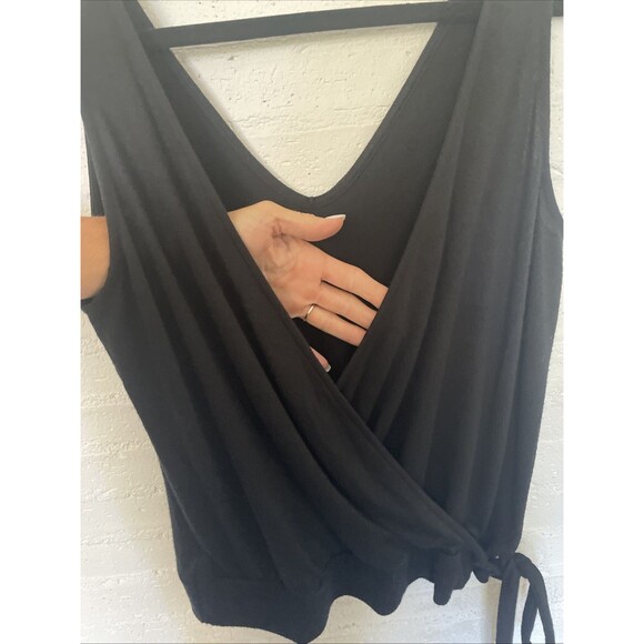 Gap Tank, Tie, Low Back, Black, Petite Small - Picture 4 of 4